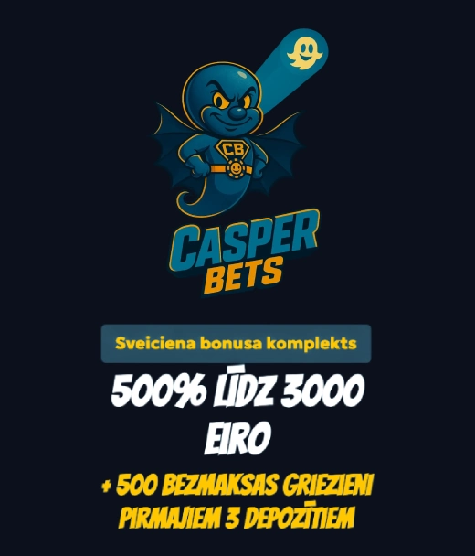 Kā reģistrēties CasperBets Casino vietnē Latvijā